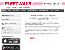 Tablet Screenshot of fleetways.co.uk